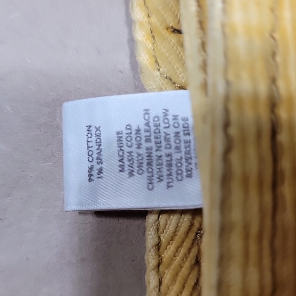 Loft Petites, Size 2P Sunflower Yellow Corduroy Mini Skirt, Gently Used Cond. - Picture 11 of 11